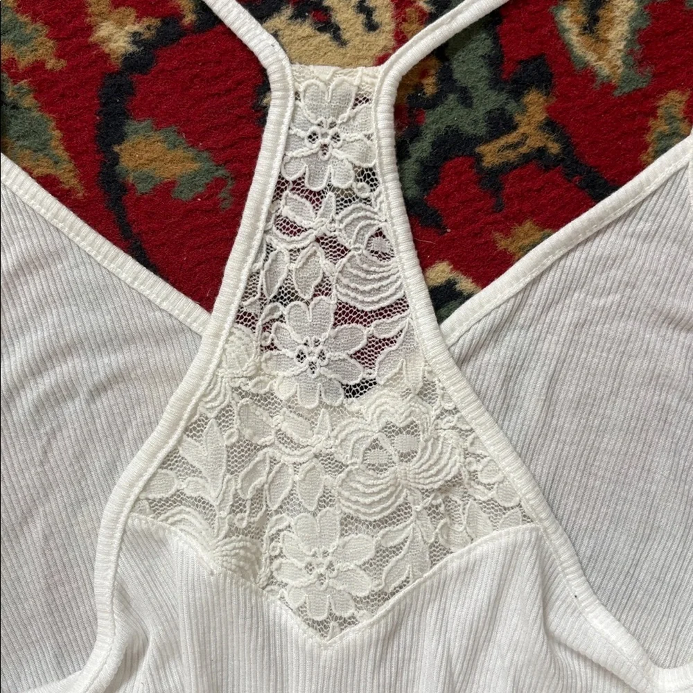 Y2K Ribbed Tank Top - Picture 4 of 4